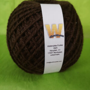 Handarbeitsgarn dunkelbraun