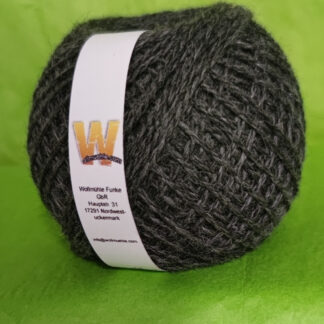 Handarbeitsgarn grau Knäuel