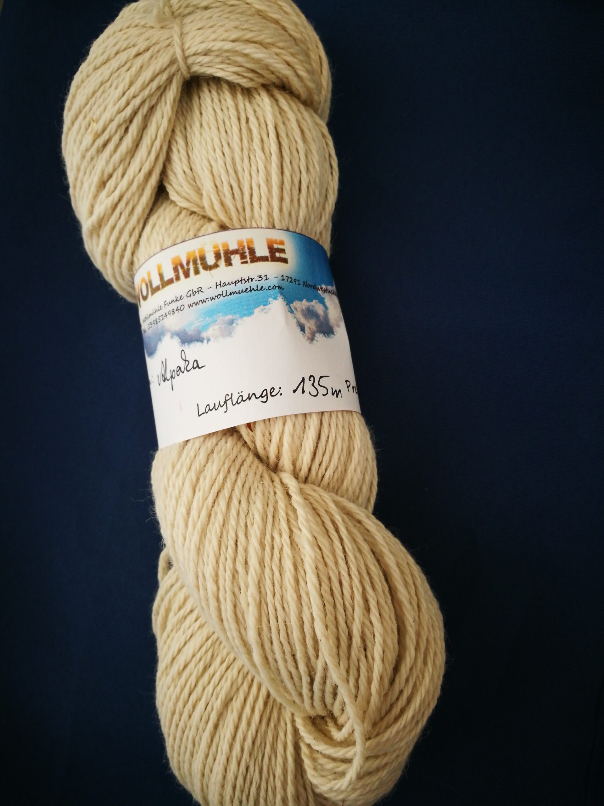 Alpakawolle warm, weich,natürlich, ungefärbt