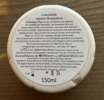 Shea Sahne Luxuspflege – Bild 2